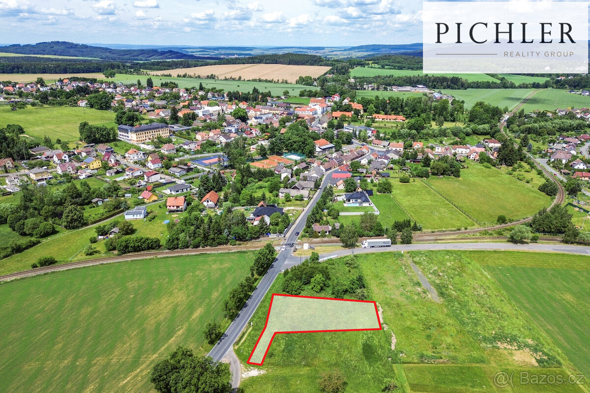 Prodej stavebního pozemku 1134 m2, Mirošov - 3
