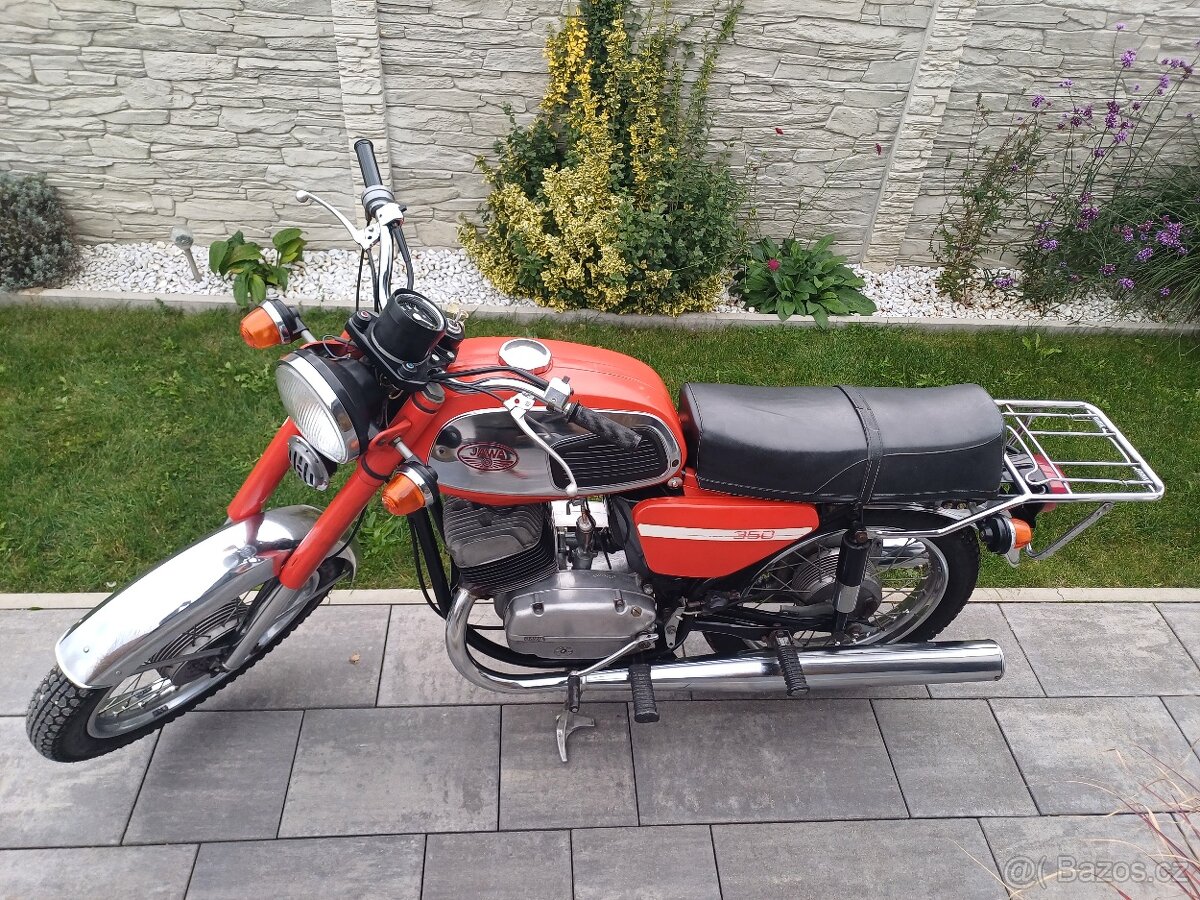Jawa 350/634 1976 s TP, STK - 3