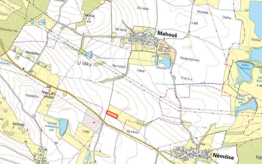 Zemědělská půda, prodej, Mahouš, Prachatice - 3