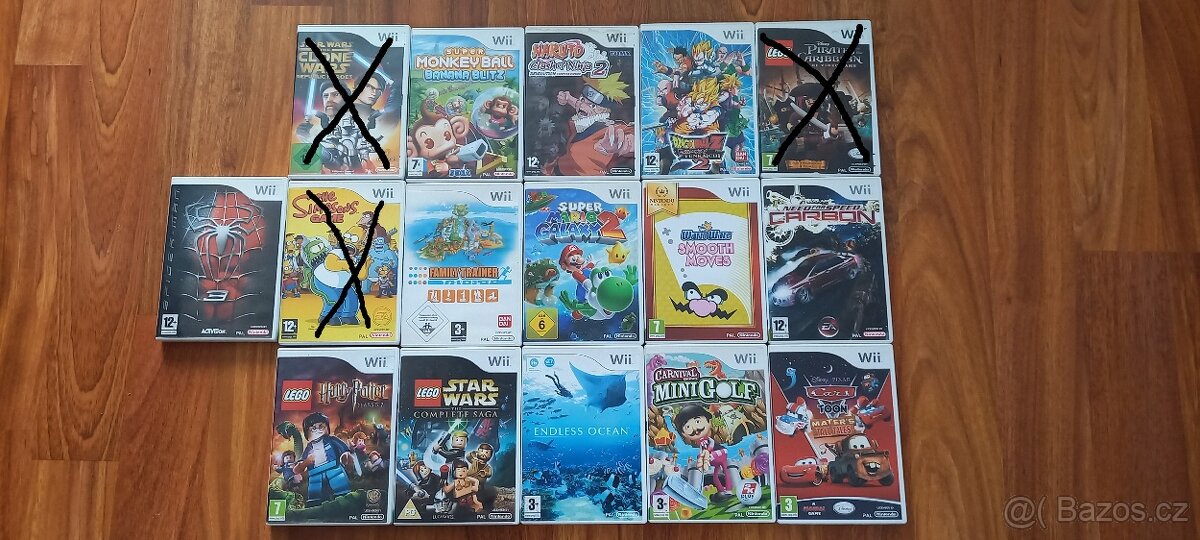 Prodám herní pecky na Nintendo Wii - 3