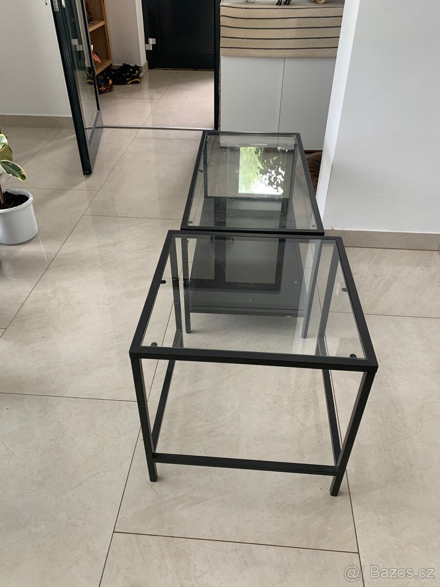 Stůl Ikea skleněný - 3