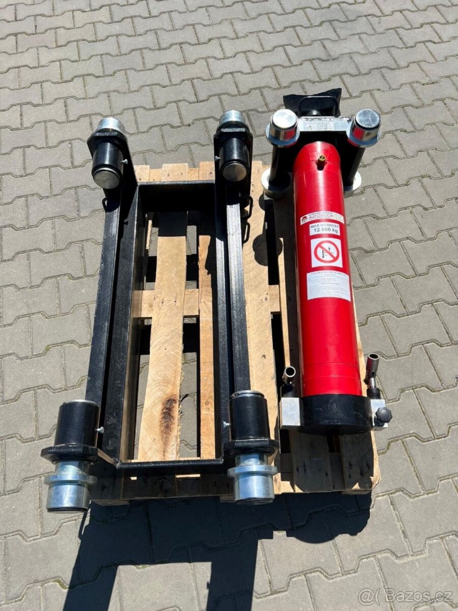 Ruční hydraulický jámový zvedák nosnost 12 tun - 3