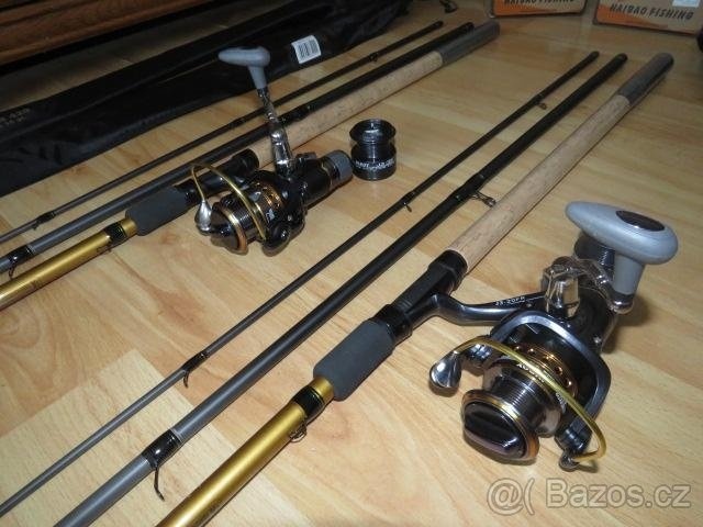 Predam novy ryb.set MERIDA,4,2 metra,nav.Hiboy,cievka30 - 3