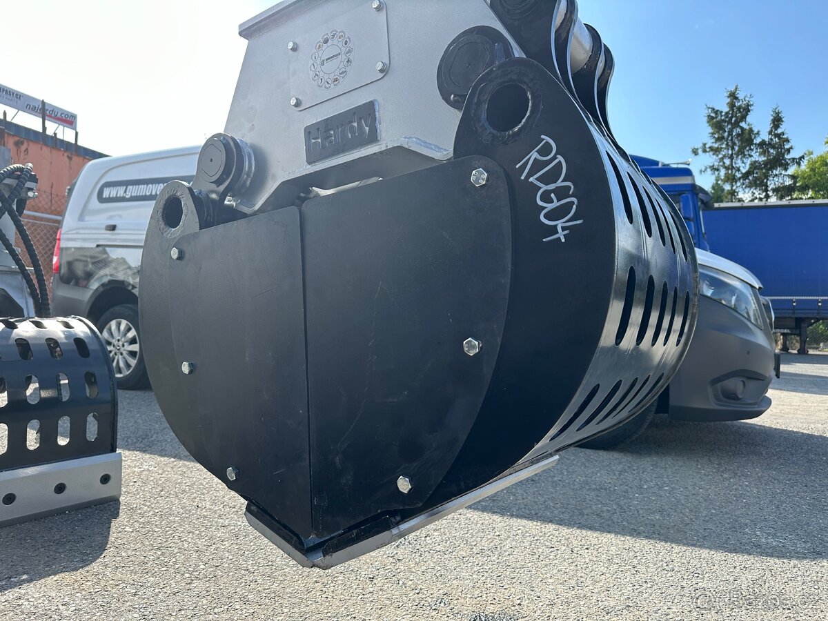 Sortýrovací drapák pro bagry 6-10 tun - 3