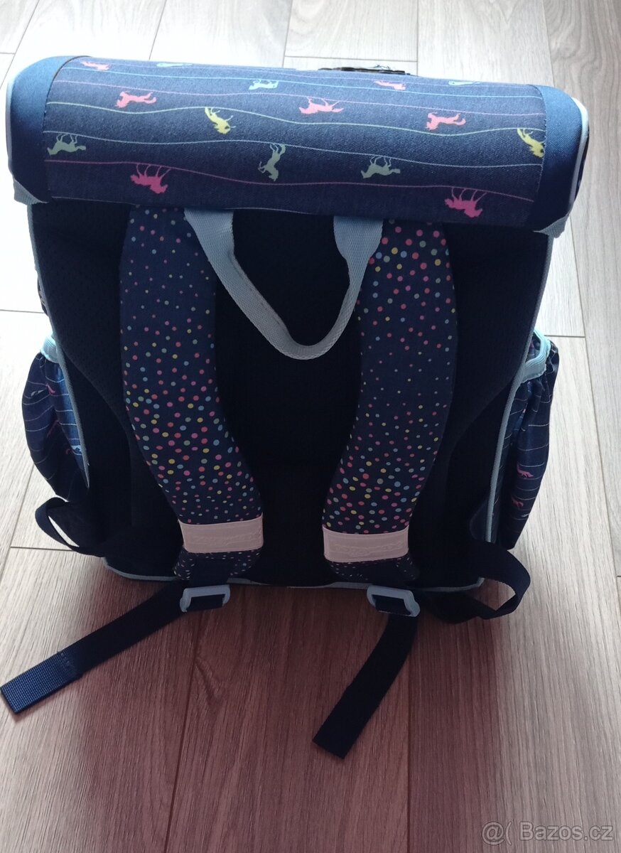 Detska skolni aktovka baggymax s konikem - 3