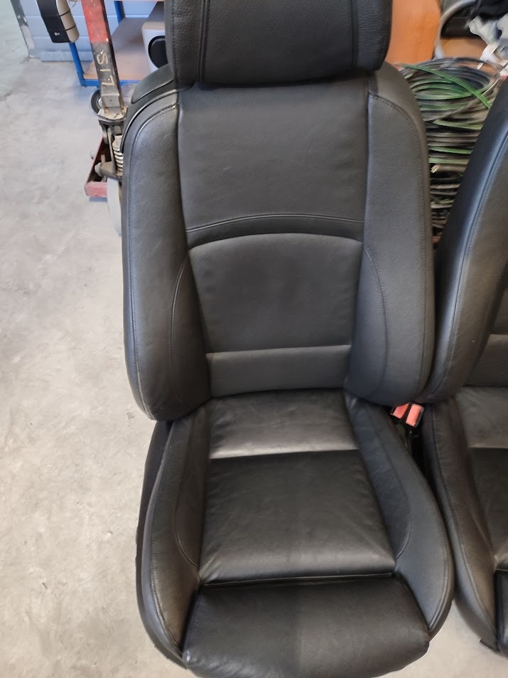 BMW E92 sport sedadla černá kůže sedačky - 3