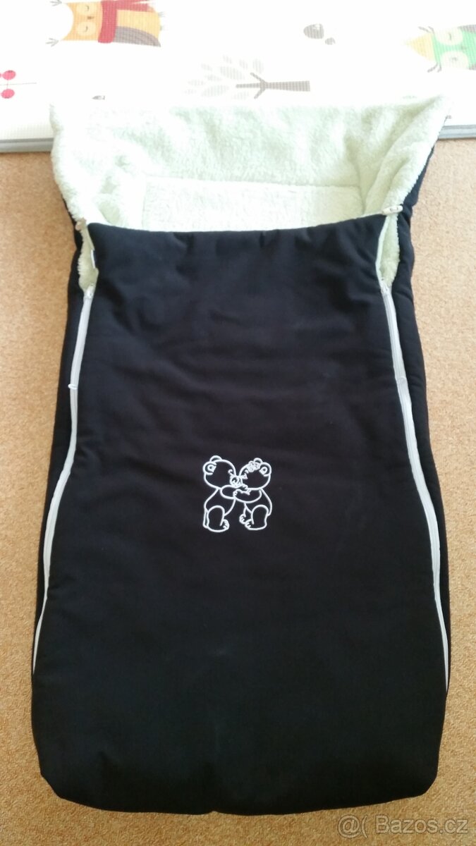 Teplý fusak do kočárku - 3
