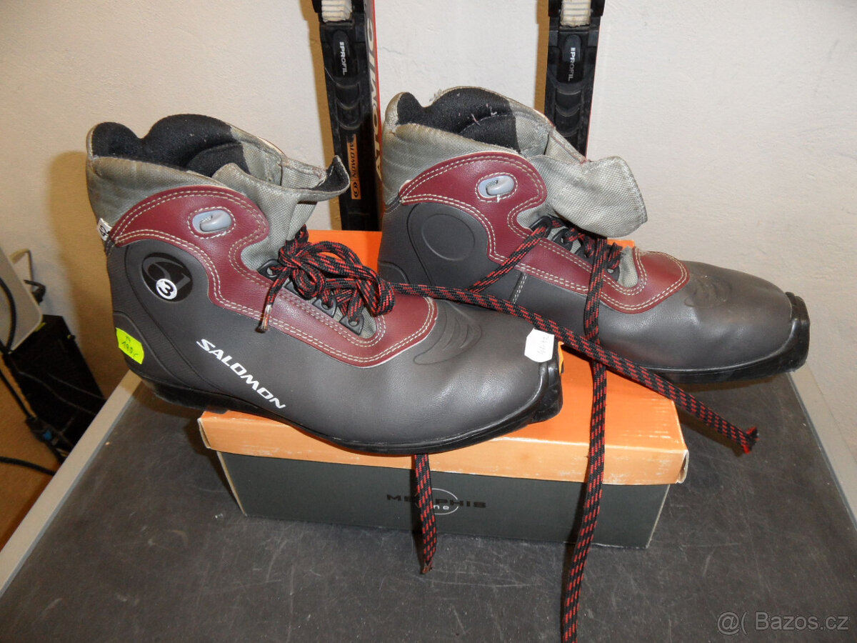 boty na Běžky Salomon SNS vel. 48 + běžky zdarma - 3