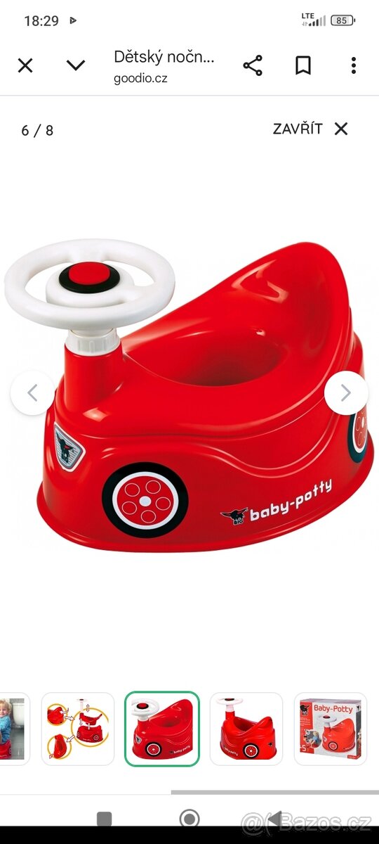 Dětská ohrádka, chodítko a nočník - 3