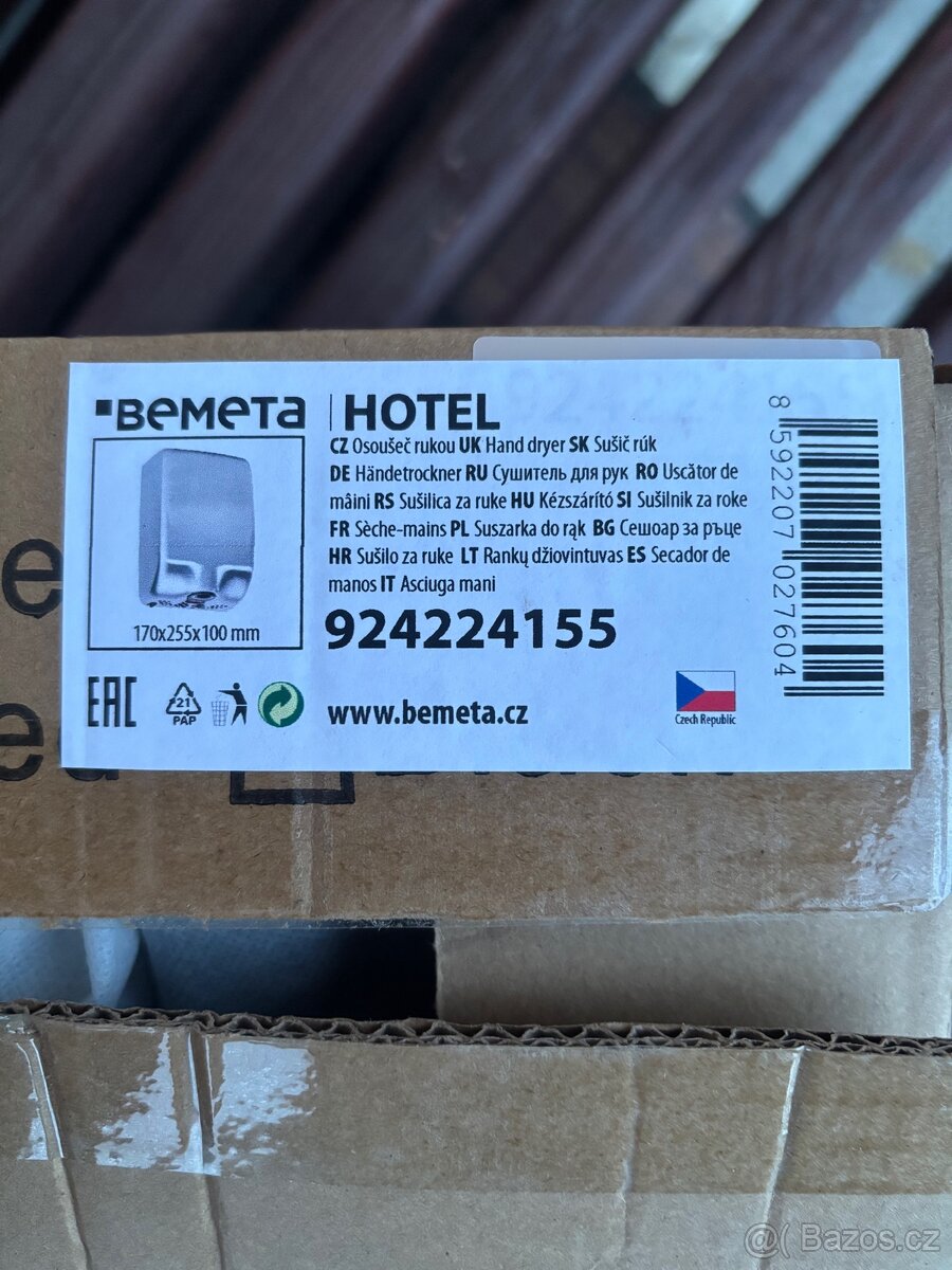 Osoušeč rukou Bemeta - 3
