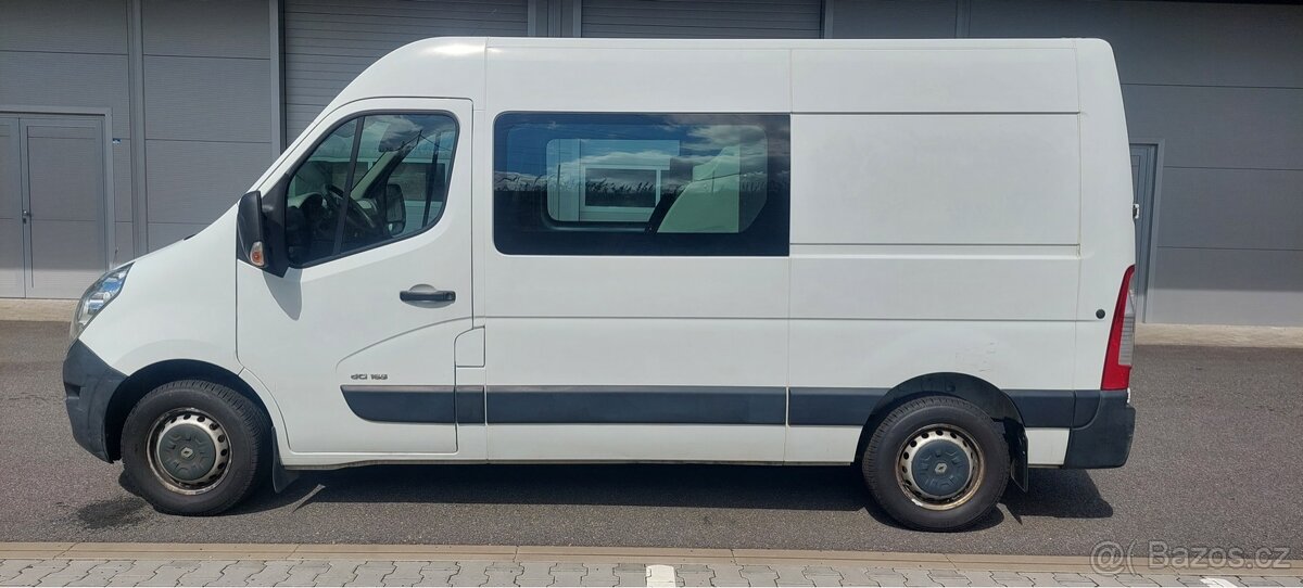 2016 Renault Master, 7míst, Tažné 2,5t - 3
