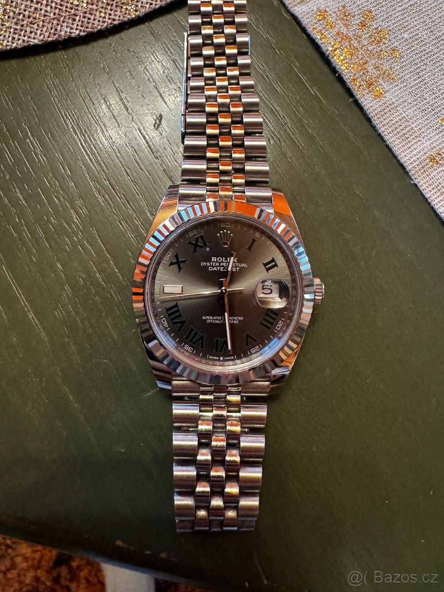 Rolex datejust 41 wimbledon - 3