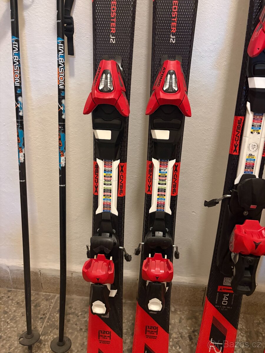 Lyže ATOMIC 120cm a 140cm - 3