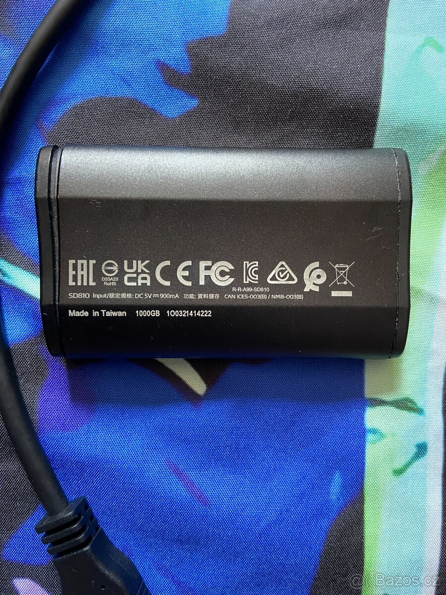 ADATA externí SSD 1TB USB-C - 3