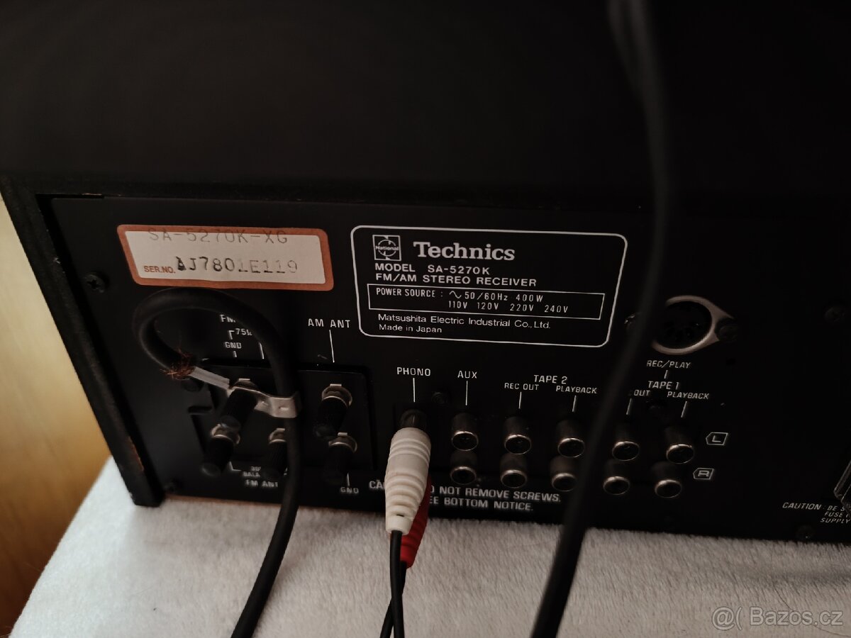 Klasický retro receiver Technics SA-5270K - 3