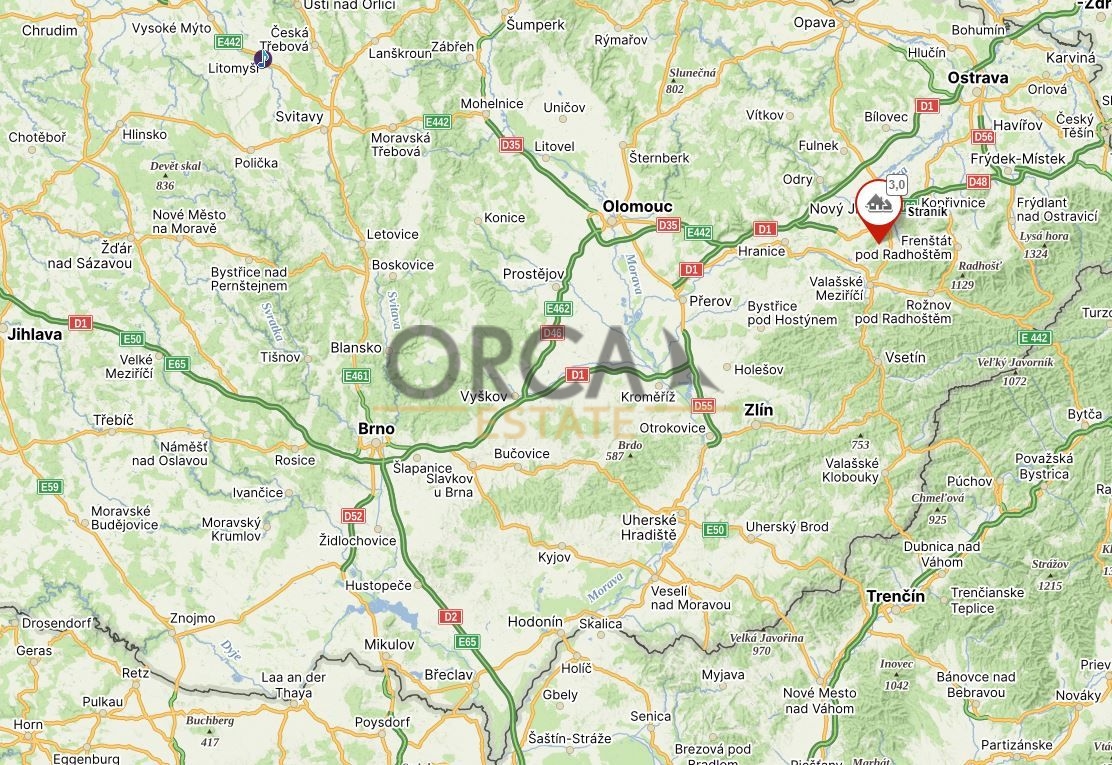 Prodej podílu 1164 m2 na pozemku v k. ú. Straník - 3