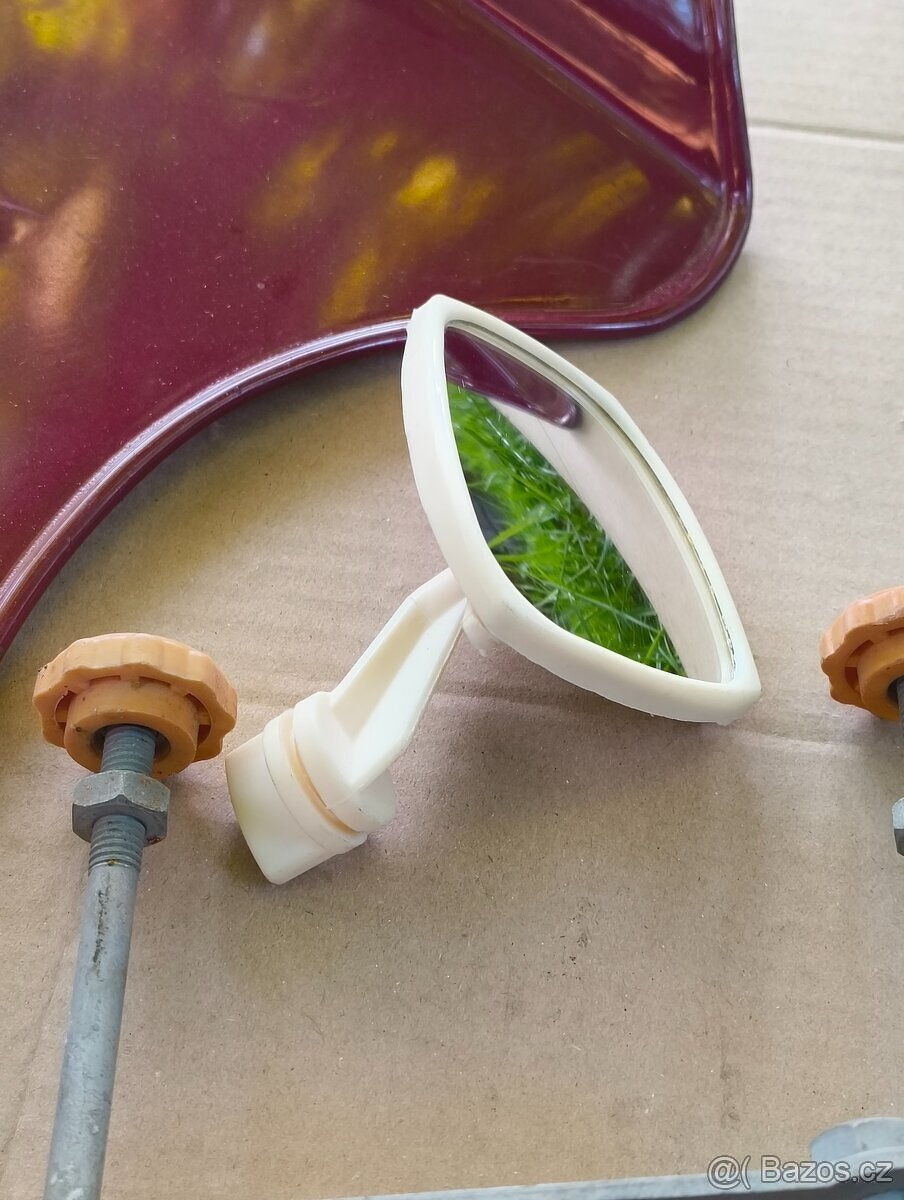 Uloženka zimní výbava Jawa ČZ Plexi kryty držáky zrcátko - 3