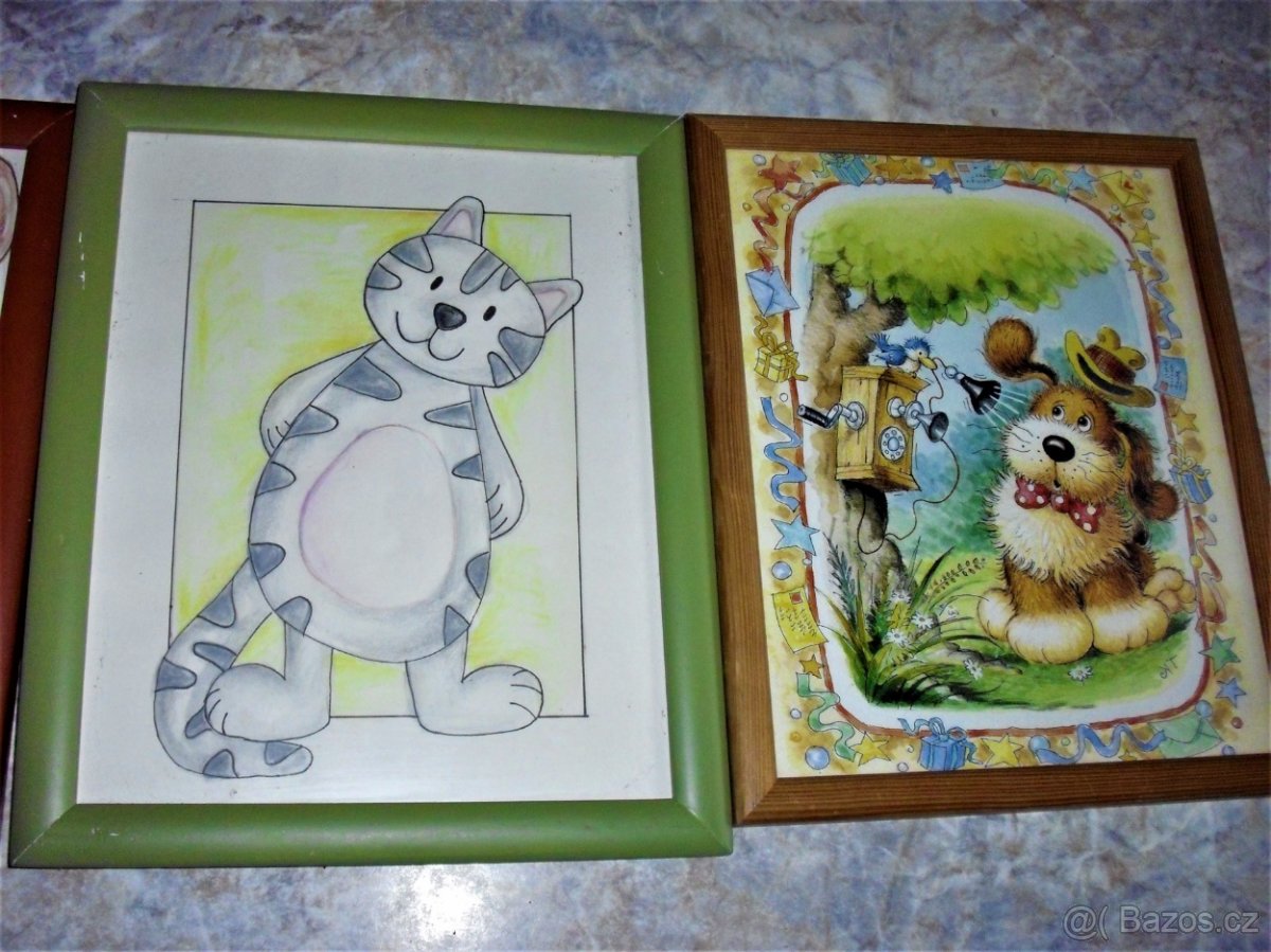 Obrázky do dětského pokoje. - 3