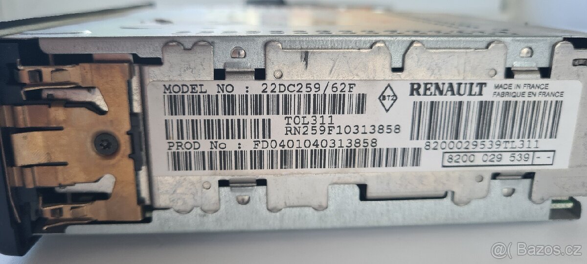 Originalni Autoradio renault - 3