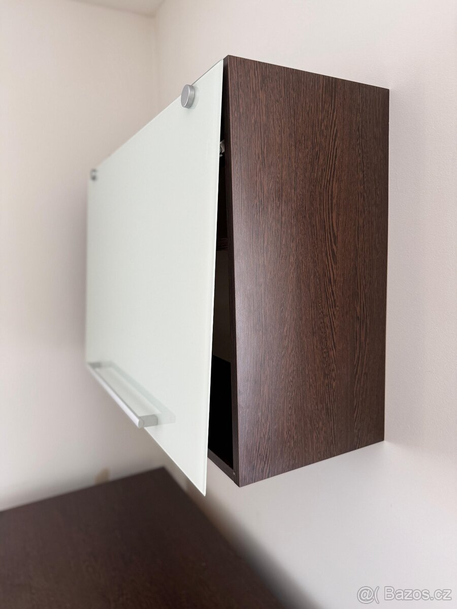 Psací stůl + závěsná skříňka - 3