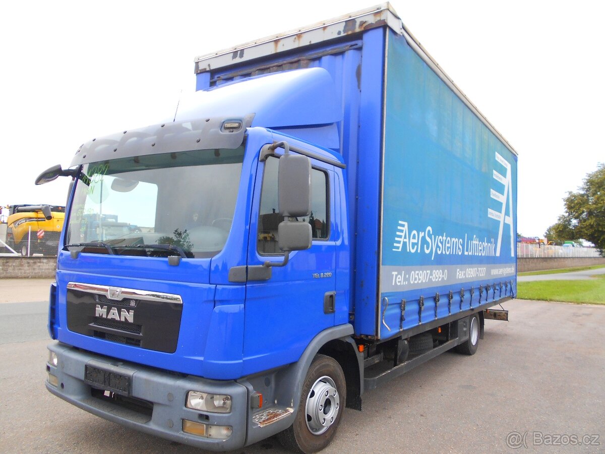 MAN TGL 8.220 4x2 BL – plachta - 3
