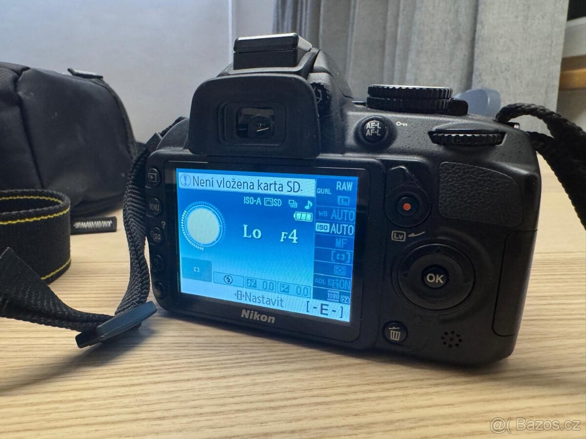 Zrcadlovka Nikon D3100 tělo + objektiv 18-55 mm - 3