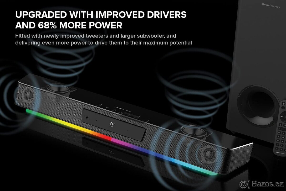 Soundbar Creative Soundblaster Katana V2 - 3