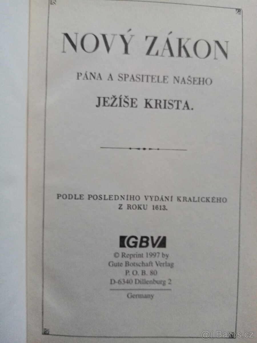 Bible a kancionál - 3