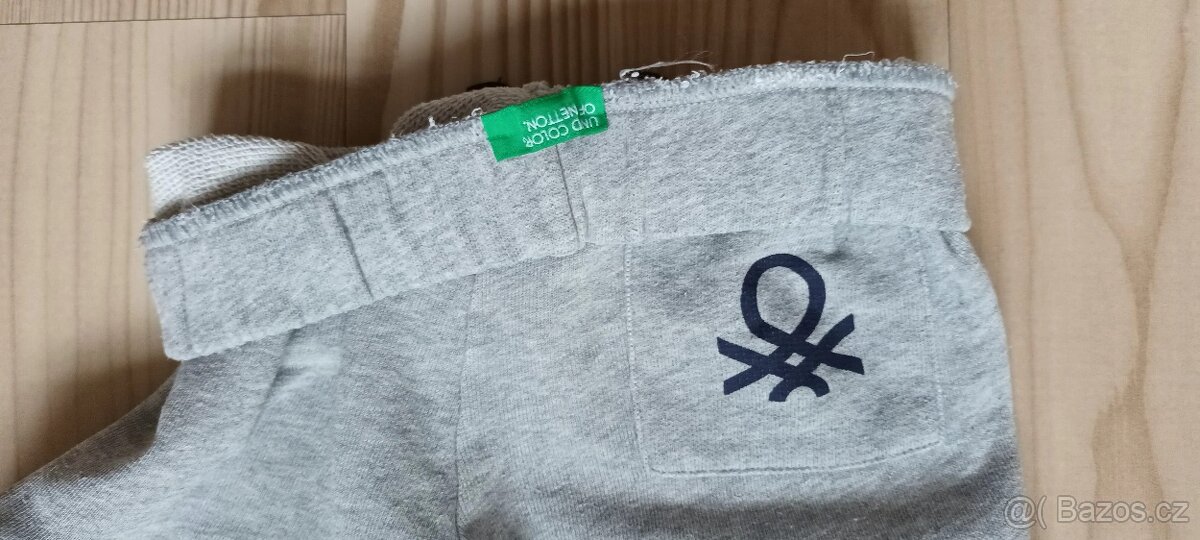 Tepláky Benetton - vel. 92 - 3