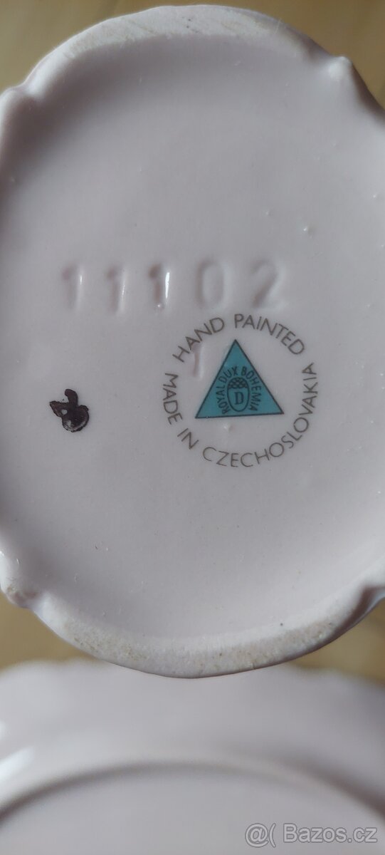 Porcelánový set růžový - 3