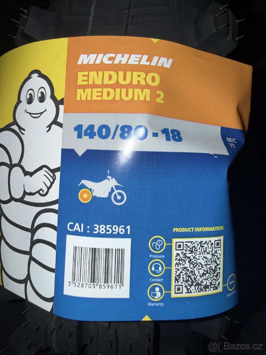 Michelin Enduro medium 2 90/90/21 a 140/80/18 - 3