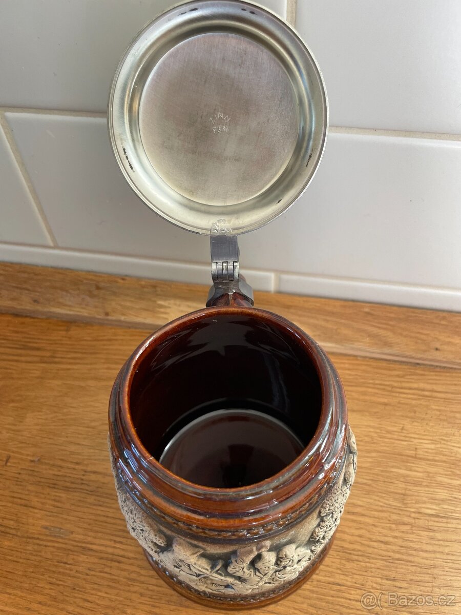 Keramický půllitr korbel - 3