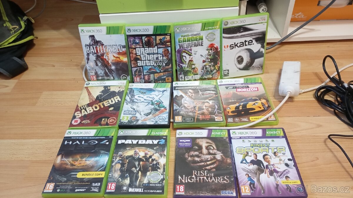 Xbox 360 + Kinect + 14 her - 3