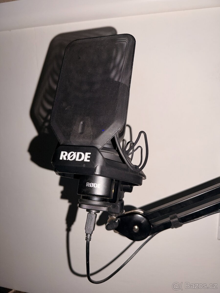 Mikrofon RODE NT-USB + pavouk RODE SMR (+ možnost ramene) - 3