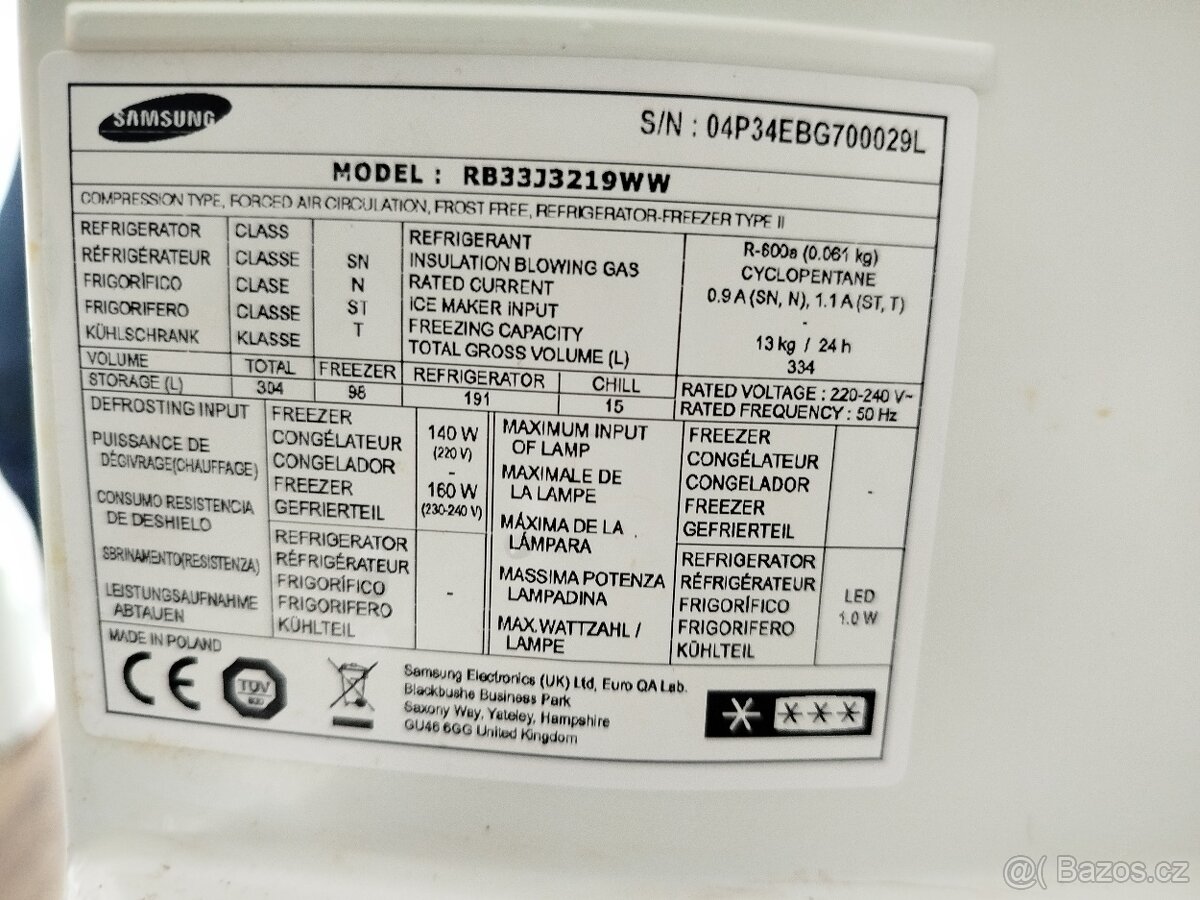 Lednice Samsung - 3