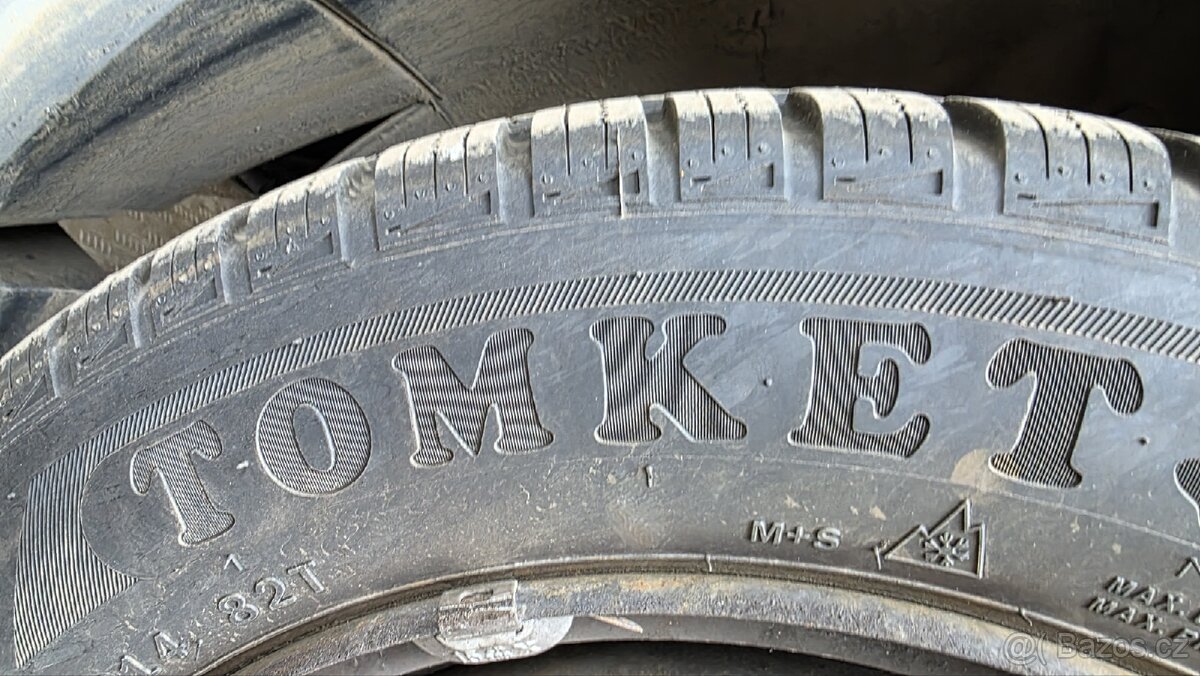 4ks pneumatiky 175/65/14 TOMKET 8mm - 3
