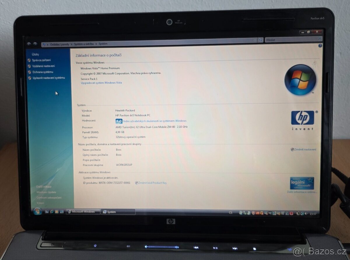Hp pavilion dv5-1030ec - 3