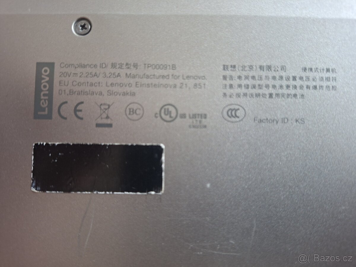 Lenovo Thinkpad L390 - nefunkční - 3