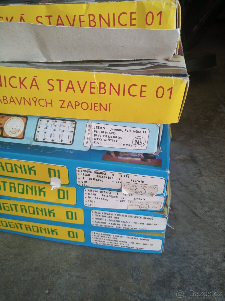 Retro stavebnice Logitronik - 3