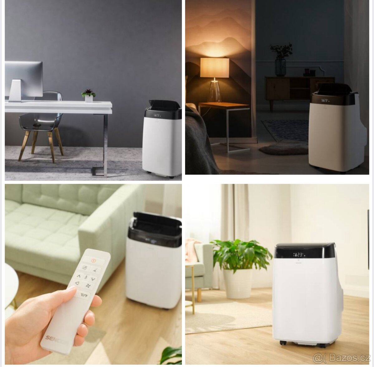 Mobilní klimatizace Sencor SAC MT9040C bílá - 3