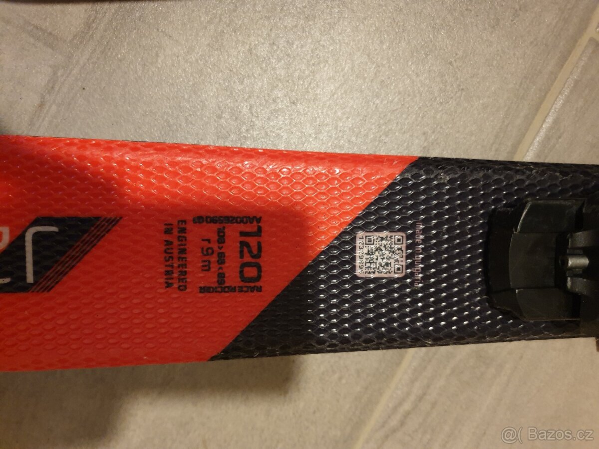 Prodám juniorské lyže Atomic Redster J2 a boty Salomon - 3