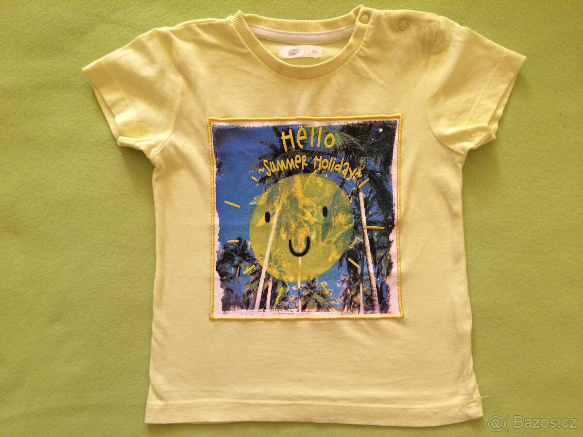 Trička vel.80 zánovní, zdarma - 3