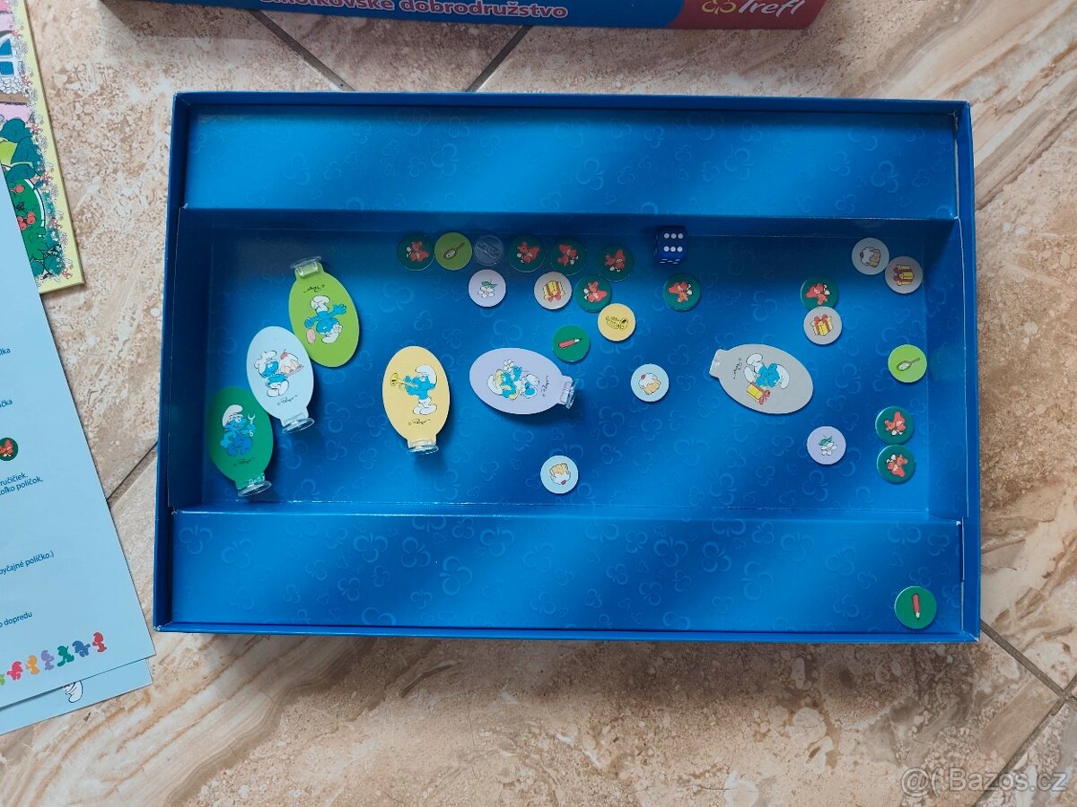 Desková stolní hra šmoulí dobrodružství - 3