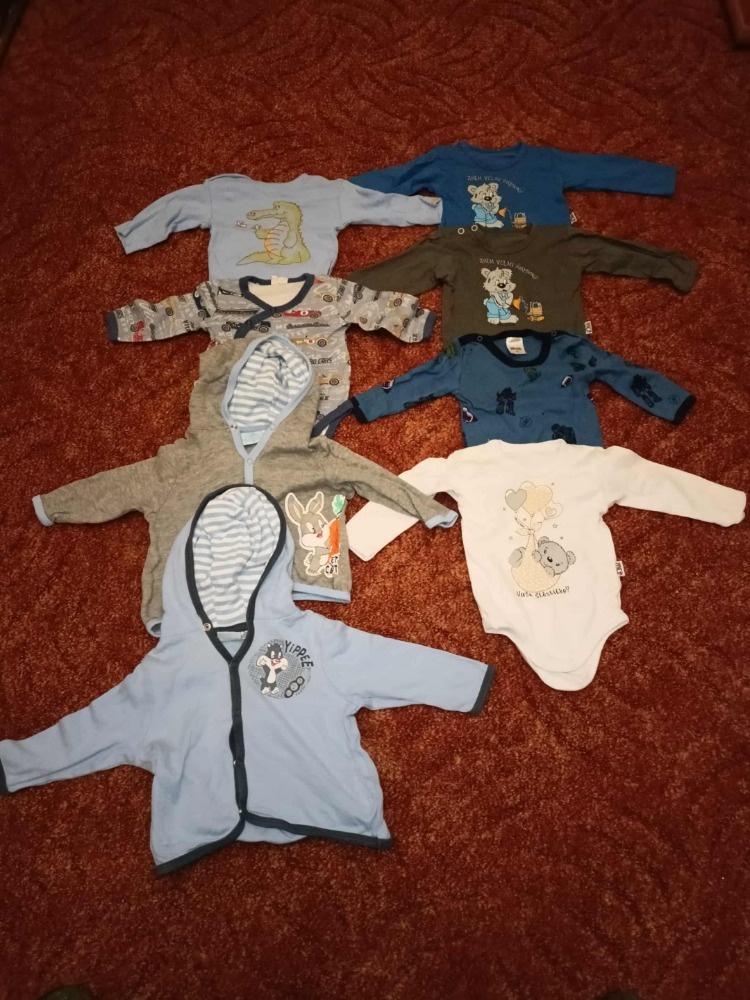 Mix dětského oblečení velikost 62 - 3