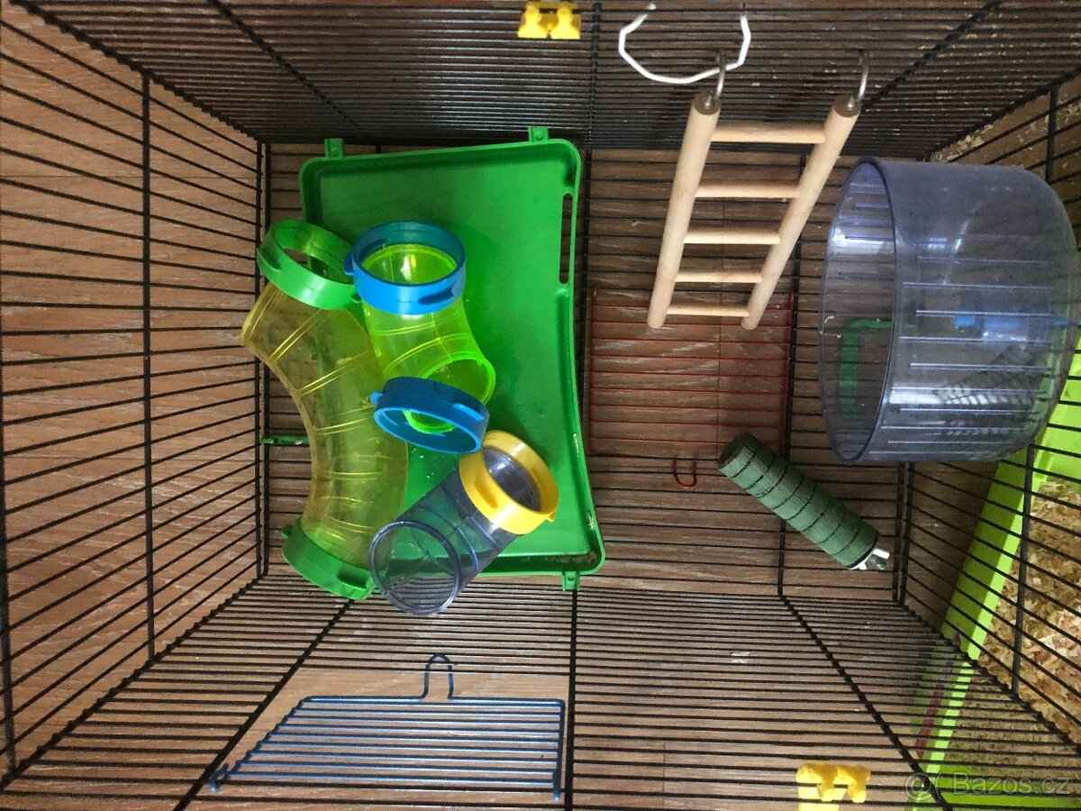 Klec dvojpatrová pro křečka - 3