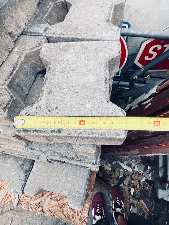 Betonová zámková dlažba kost - 3