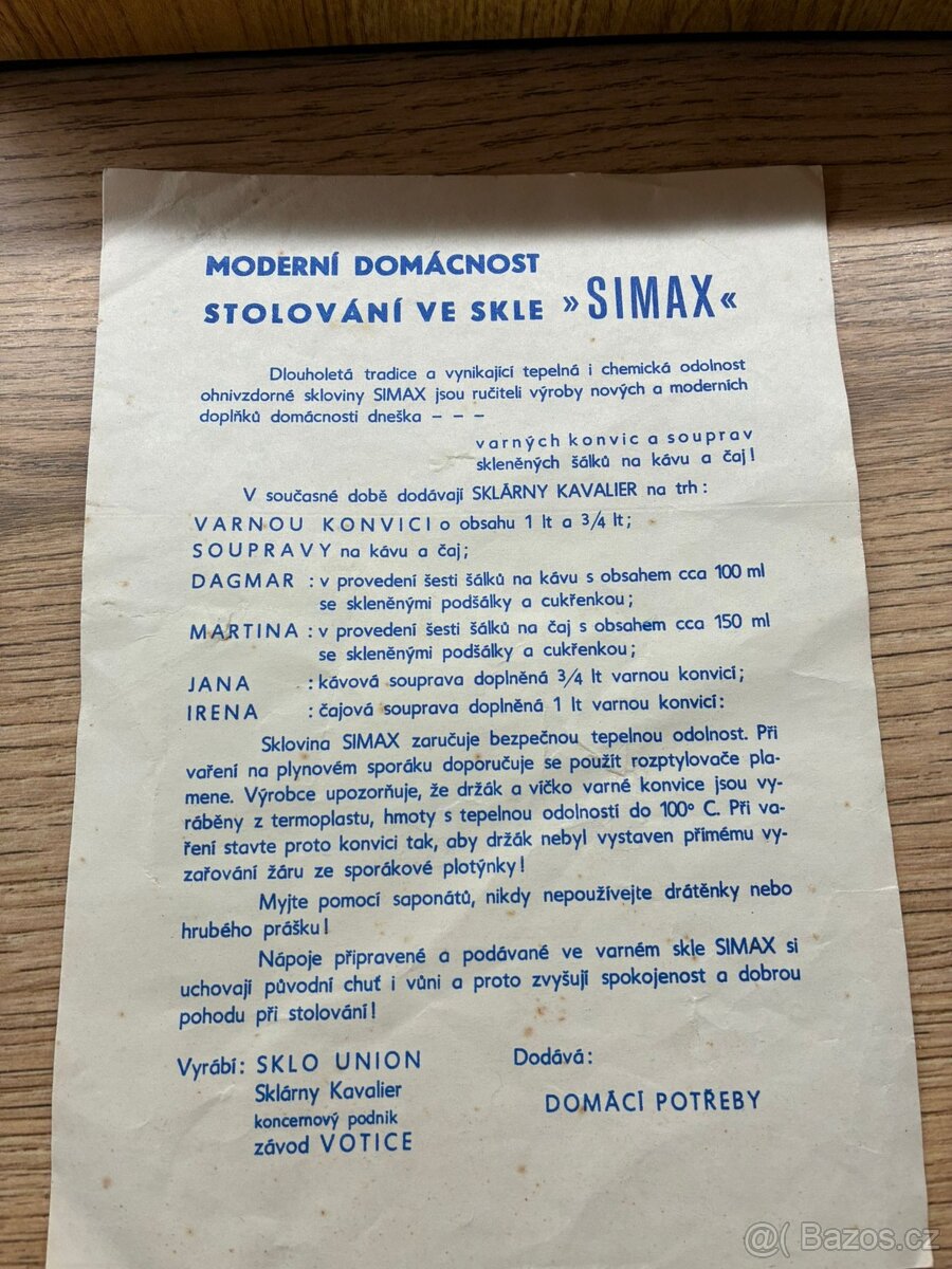 Retro čajová sada - 3