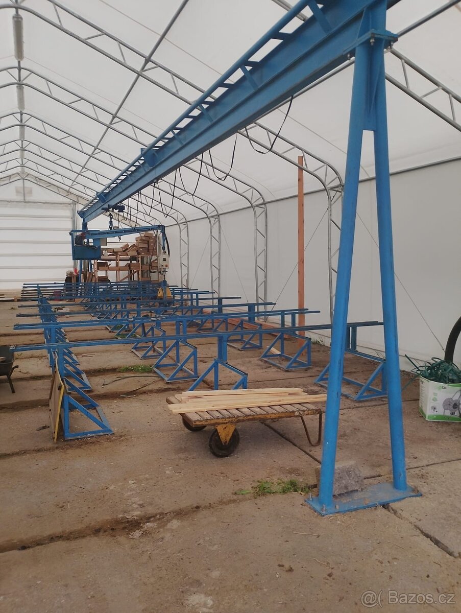 Lis na výrobu příhradových vazníků - 3