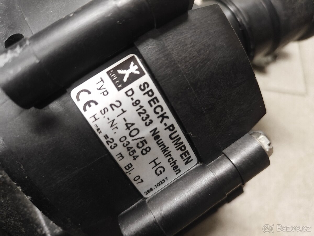 BAZÉNOVÉ ČERPADLO SPECK-PUMPEN - 3