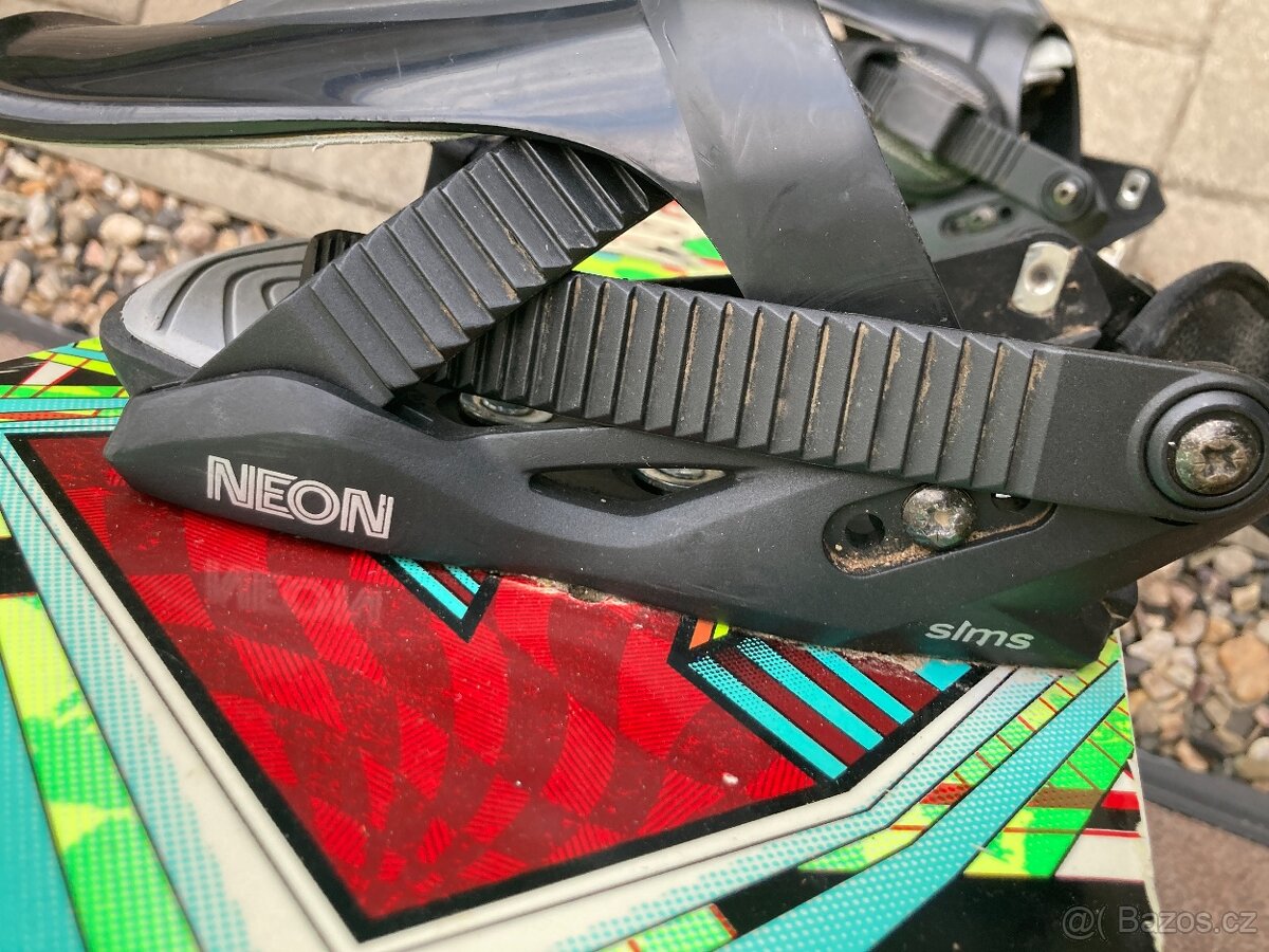 Snowboard RIDE - 110 cm + vázání - 3